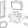 Душевой уголок Sanplast kpl-P-KP4/TX5b-90x120-S sbGY (правая)