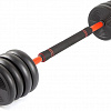 Штанга с гантелями TREX Sport 6 в 1 30 кг