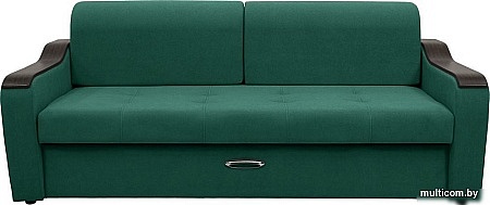 Диван Сириус Лидер-3 ППУ (Eva 30 велюр зеленый)
