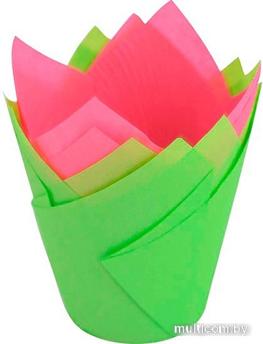 Набор одноразовых форм Мультидом Тюльпан МТ8-98 (25 шт)