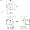 Циркуляционный насос Grundfos UPS 32-100 F 220