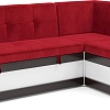 Угловой диван Мебель-АРС Нотис 211х82х135.5 см M11-28-16 (кордрой красный)
