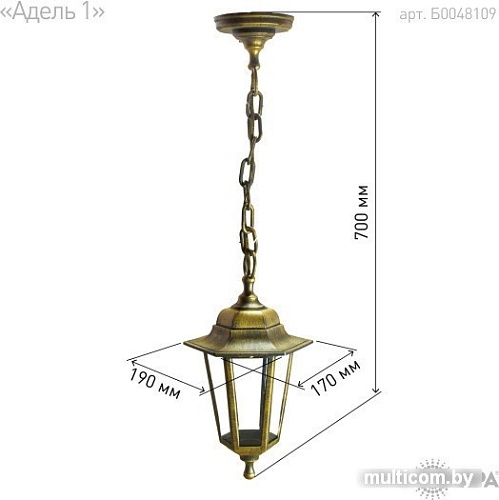 Уличный подвесной светильник ЭРА НСУ 06-60-001 Б0048109