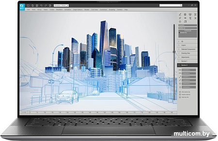 Рабочая станция Dell Precision 15 5560-0594