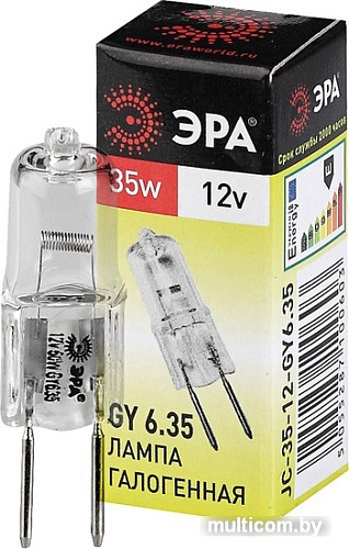 Галогенная лампа ЭРА GY6.35-JC-35W-12V C0027371