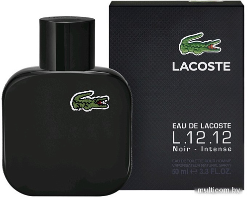 Lacoste L.12.12 Noir-Intense EdT (50 мл)