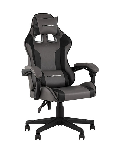 TopChairs Commander GF-8082 (серо-черный)