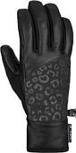 Горнолыжные перчатки Reusch Beatrix R-TEX XT 6331277-7053 (р-р 8, Black/Black Leopard)