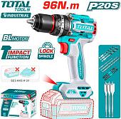 Ударная дрель-шуруповерт Total TIDLI209681 (без АКБ)