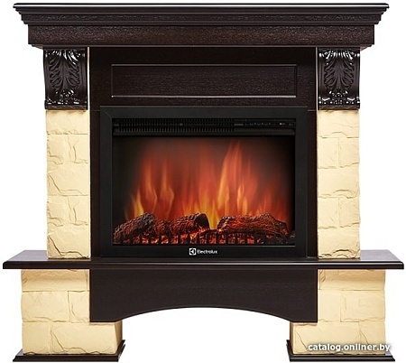 Портал Firelight Forte 25S (камень бежевый/шпон венге)