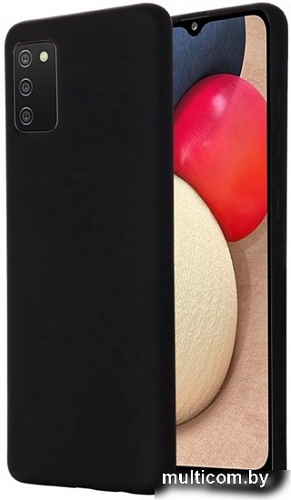 Чехол для телефона Case Cheap Liquid для Galaxy A02/M02 (черный)