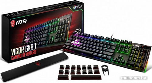 Клавиатура MSI Vigor GK80 (Cherry MX Red)