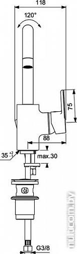 Смеситель Ideal Standard Vito [B0410AA]