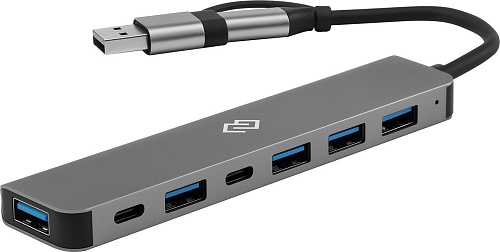 USB-хаб Digma DHUB-7USB-AC
