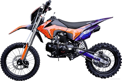 Мотоцикл BSE EX 17/14 (синий/оранжевый)