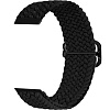 Ремешок Rumi Wick из плетеного нейлона для Huawei Band 7 (черный)