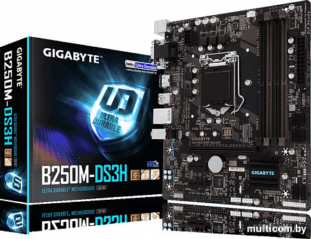 Материнская плата Gigabyte GA-B250M-DS3H (rev. 1.0)