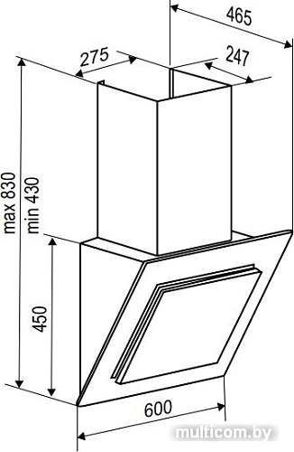 Кухонная вытяжка Zigmund & Shtain K 216.61 X