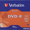 DVD-R диск Verbatim 4.7Gb 16x Verbatim DL в конверте 43844 1 шт.