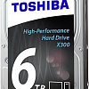 Жесткий диск Toshiba X300 6TB [HDWE160EZSTA]