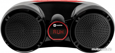 Беспроводная колонка Harper AM-18 (черный/красный)