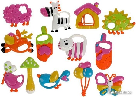 Набор погремушек Умка Моя первая игрушка 1608M687-R