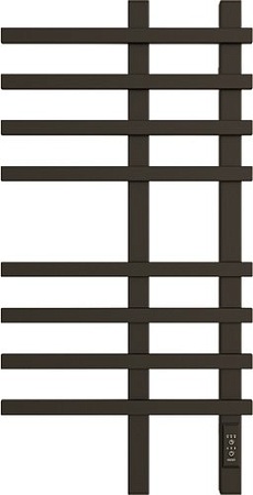 Полотенцесушитель Двин LX plaza neo 80/40 (черный матовый)