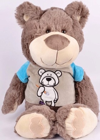 Классическая игрушка Weihai Мишка в свитере 018SRL137