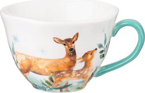Чашка с блюдцем Lefard Лесная сказка 409-201