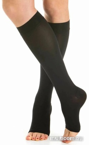 Гольфы компрессионные Польза 3001 2 кл.к. (р.4 (L), рост1, черный)