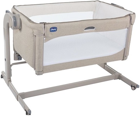 Приставная детская кроватка Chicco Next2me Magic (песочный)