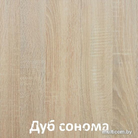 Комод Кортекс-мебель Бари 60 3ш (дуб сонома/дуб сонома/дуб сонома)