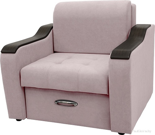 Кресло Сириус Лидер-3 НПБ 105x110 (Eva 12 велюр светло-бежевый)