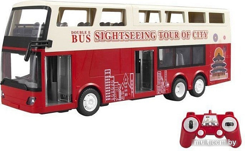 Автобус Double Eagle E640-003 (белый/красный)