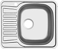 Кухонная мойка Ukinox Комфорт COM580.480 --GT6K 1R- (с сифоном)