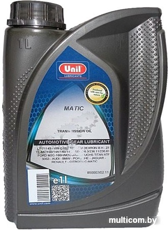Трансмиссионное масло Unil Matic DCT 1л