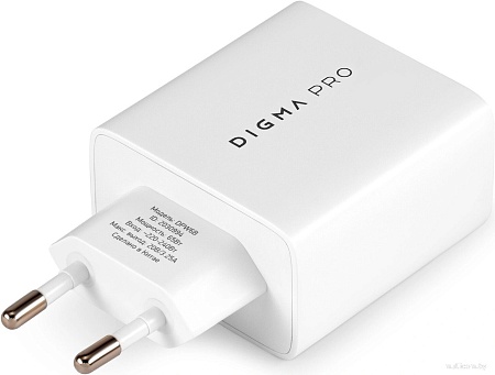 Сетевое зарядное Digma Pro DPW6B