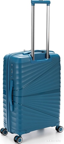 Чемодан-спиннер Torber Nevo T2207M (синий)