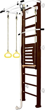 Детский спортивный комплекс Kampfer Helena Maxi Wall Стандарт (шоколадный/белый)