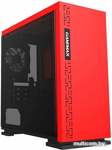 Корпус GameMax H605 Expedition (красный)