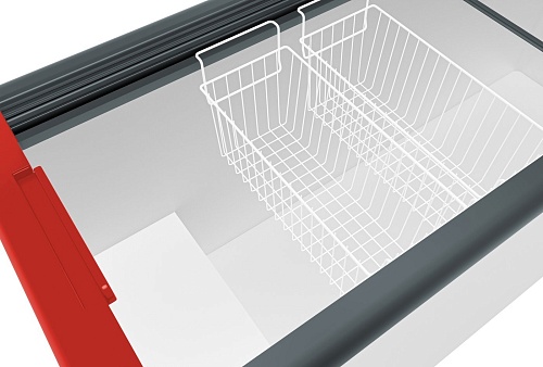 Морозильный ларь Gellar FG 250 C (красный)