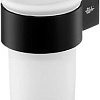 Стакан для зубной щетки и пасты Bisk Futura Black 02959