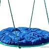 Подвесные качели M-Group Гнездо 1.2м 17039910 (синяя подушка)