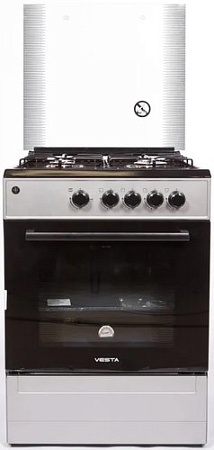 Кухонная плита VESTA Bergamo VGG 10-G (серый)