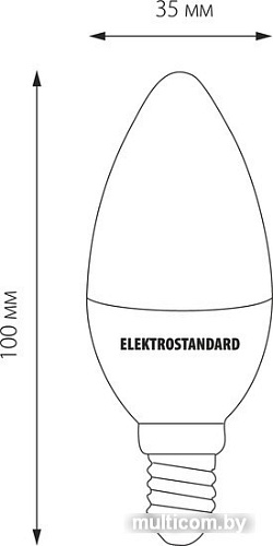 Светодиодная лампа Elektrostandard C35 9W 4200K E14 BLE1427