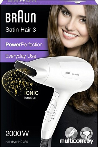 Фен Braun Satin Hair 3 (HD 380)