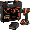 Дрель-шуруповерт Black &amp; Decker BDCDD186K1B (с 2-мя АКБ)