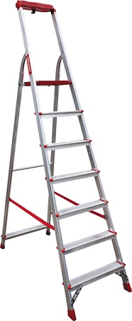 Лестница-стремянка Новая высота NV 3115 с органайзером (8 ступеней)