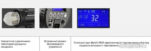 Вспышка Godox Gemini GS200II