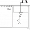Кухонная мойка Blanco Rotan 500-U 523076 (белый)